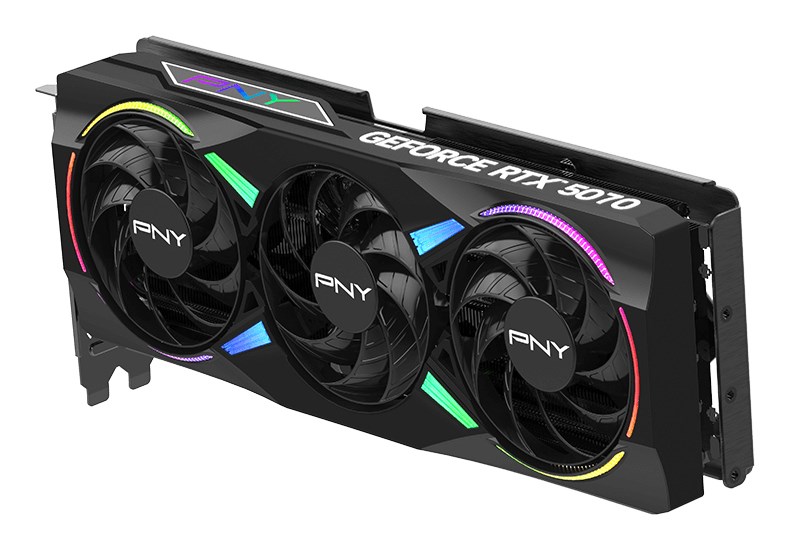 Видео Карта PNY GeForce RTX 5070 EPIC-X RGB OC NVIDIA 12 GB GDDR7