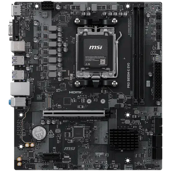 Дънна платка MSI PRO B850M-E EVO