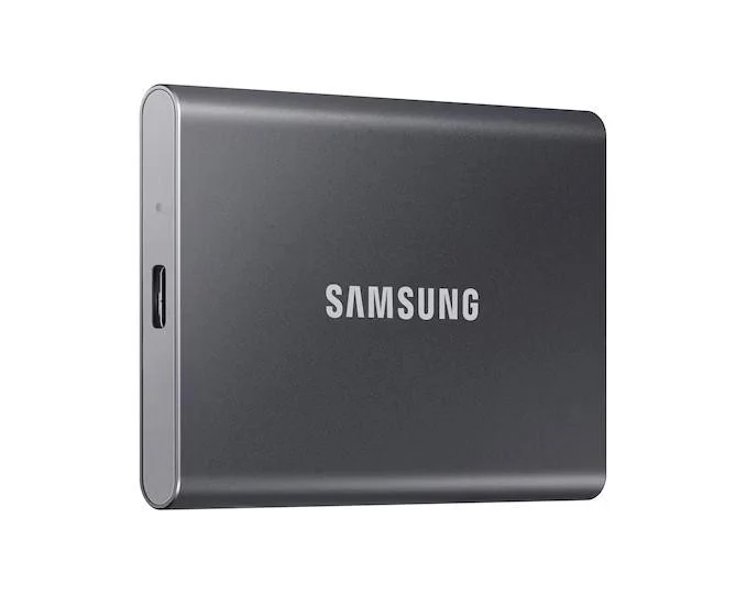 Външен SSD Samsung T7, 4TB, Titan Grey