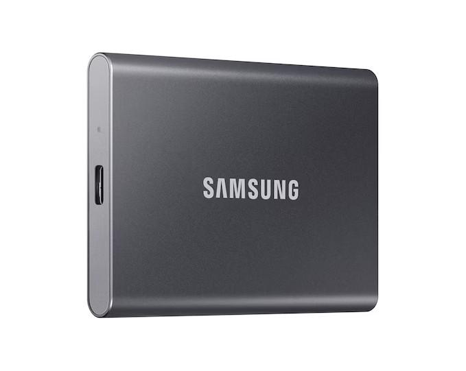 Външен SSD Samsung T7, 4TB, Titan Grey
