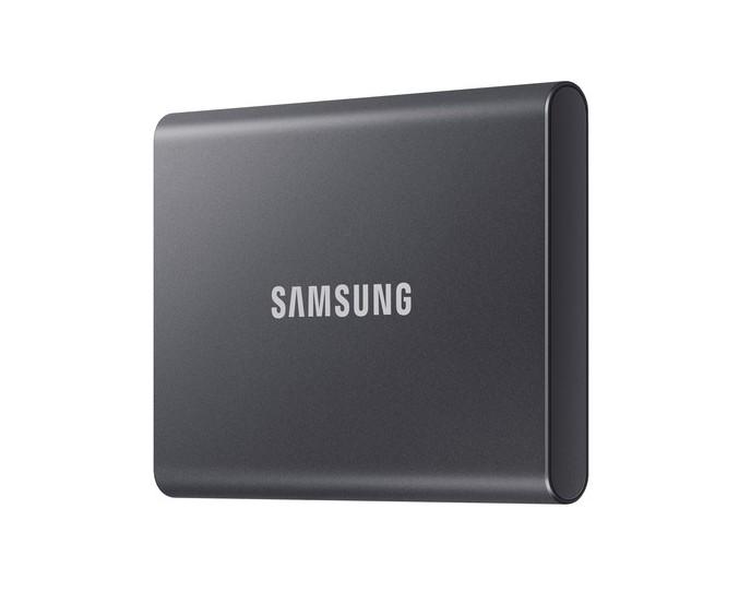 Външен SSD Samsung T7, 4TB, Titan Grey