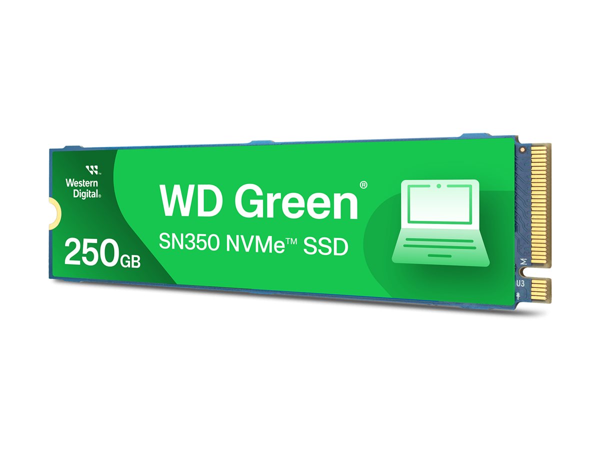SSD Диск WD Green SN350 NVMe SSD 250GB M.2 2280 PCIe Gen3