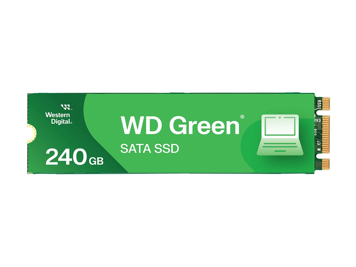SSD Диск WD Green SATA 240GB Internal SSD Solid State Drive - SATA 6Gb/s M.2 2280 - WDS240G3G0B