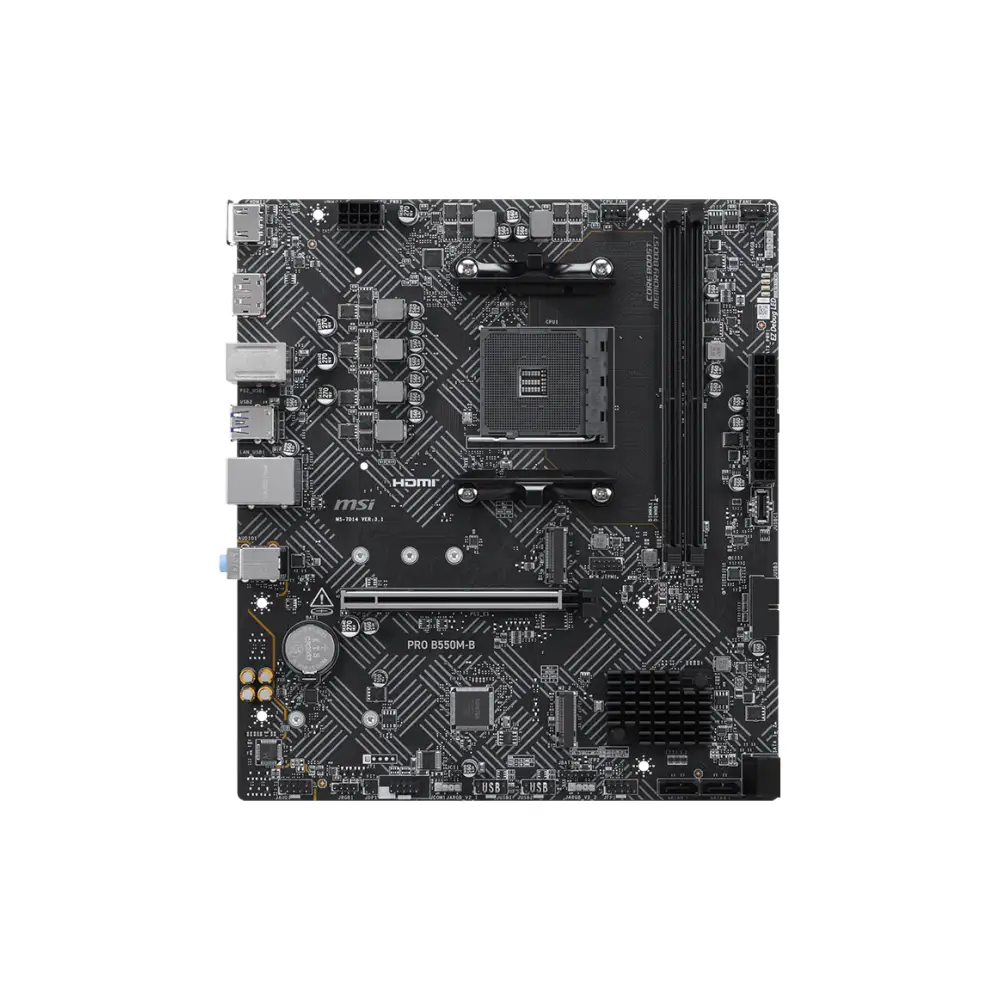 Дънна платка MSI PRO B550M-B