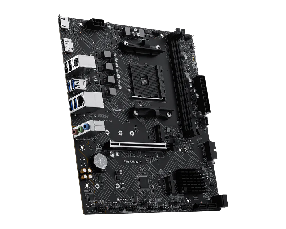 Дънна платка MSI PRO B550M-B