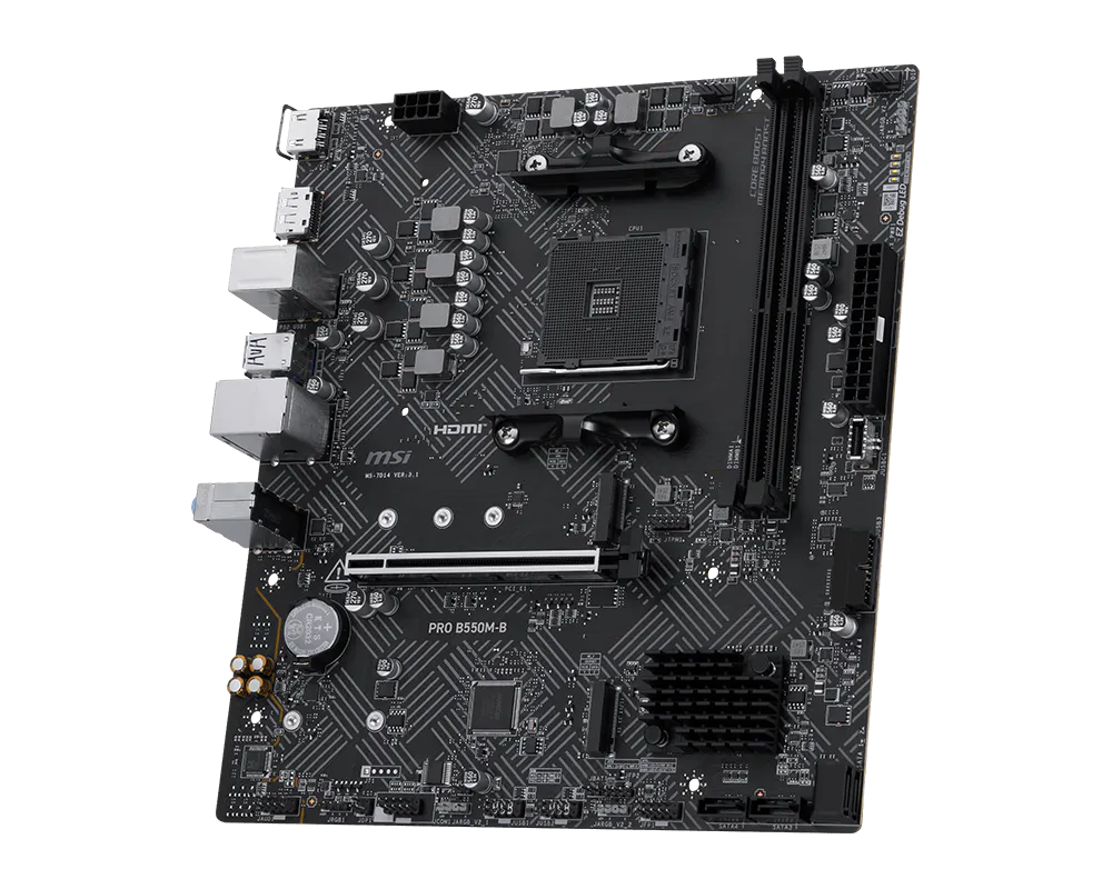 Дънна платка MSI PRO B550M-B