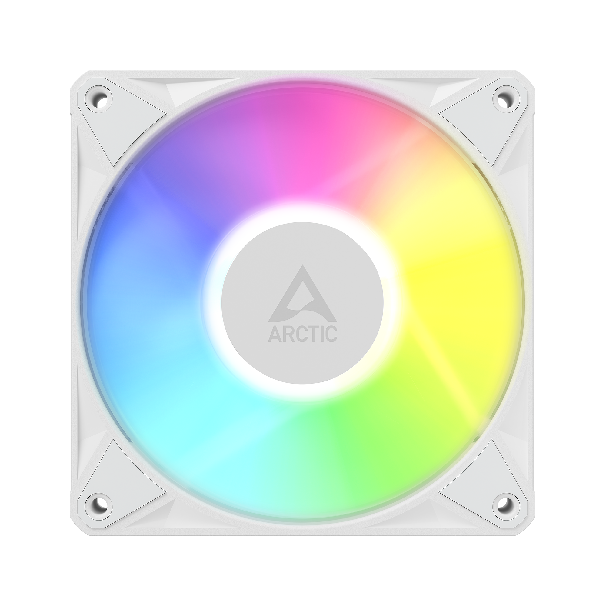Вентилатор ARCTIC BioniX P12 A-RGB PWM 120mm Daisy Chain - Бял