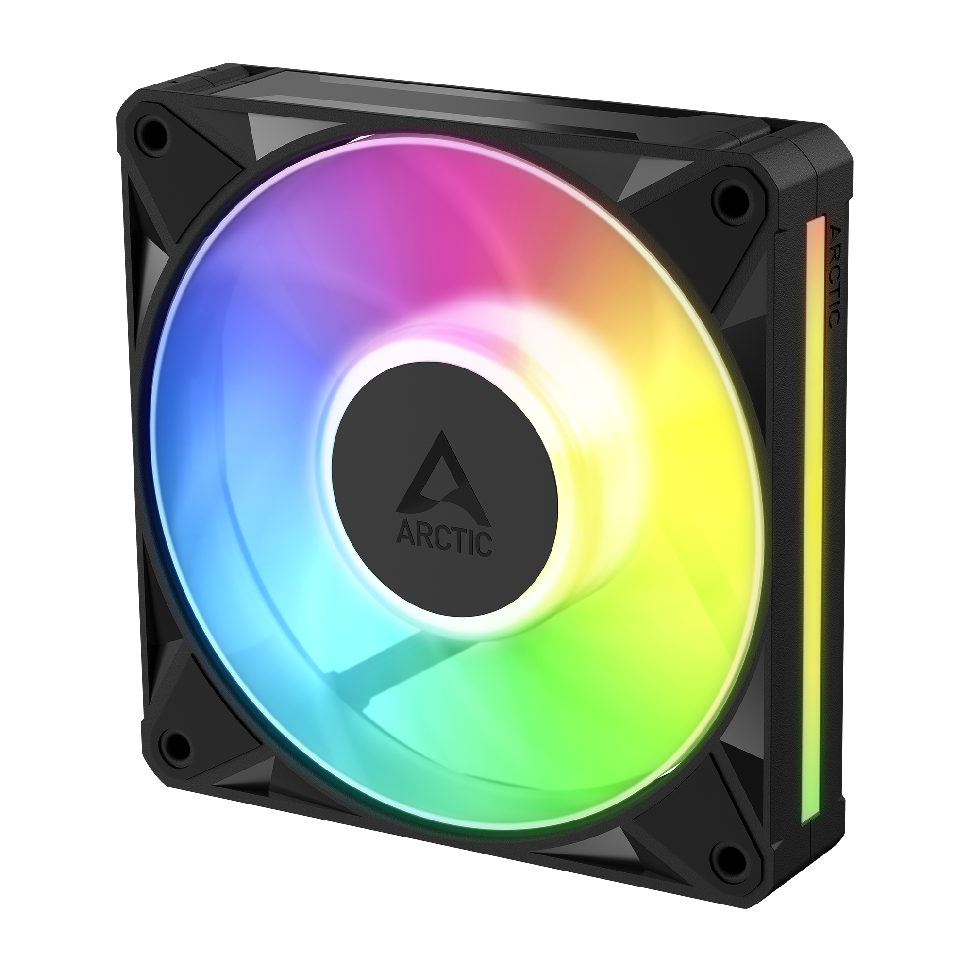 Комплект вентилатори ARCTIC BioniX P12 A-RGB PWM 120mm Daisy Chain - Черен