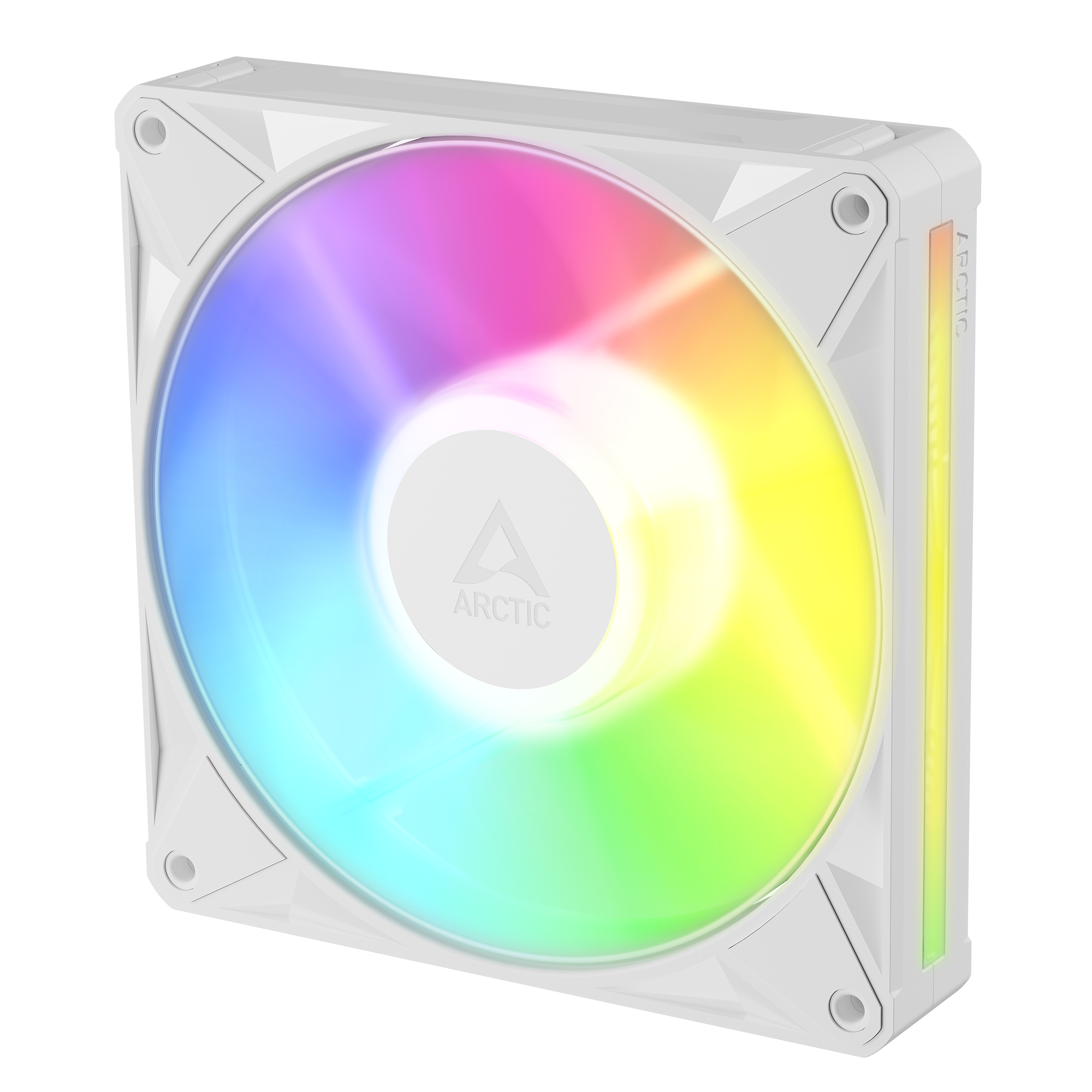 Комплект вентилатори ARCTIC BioniX P14 A-RGB PWM 140mm Daisy Chain - Бял