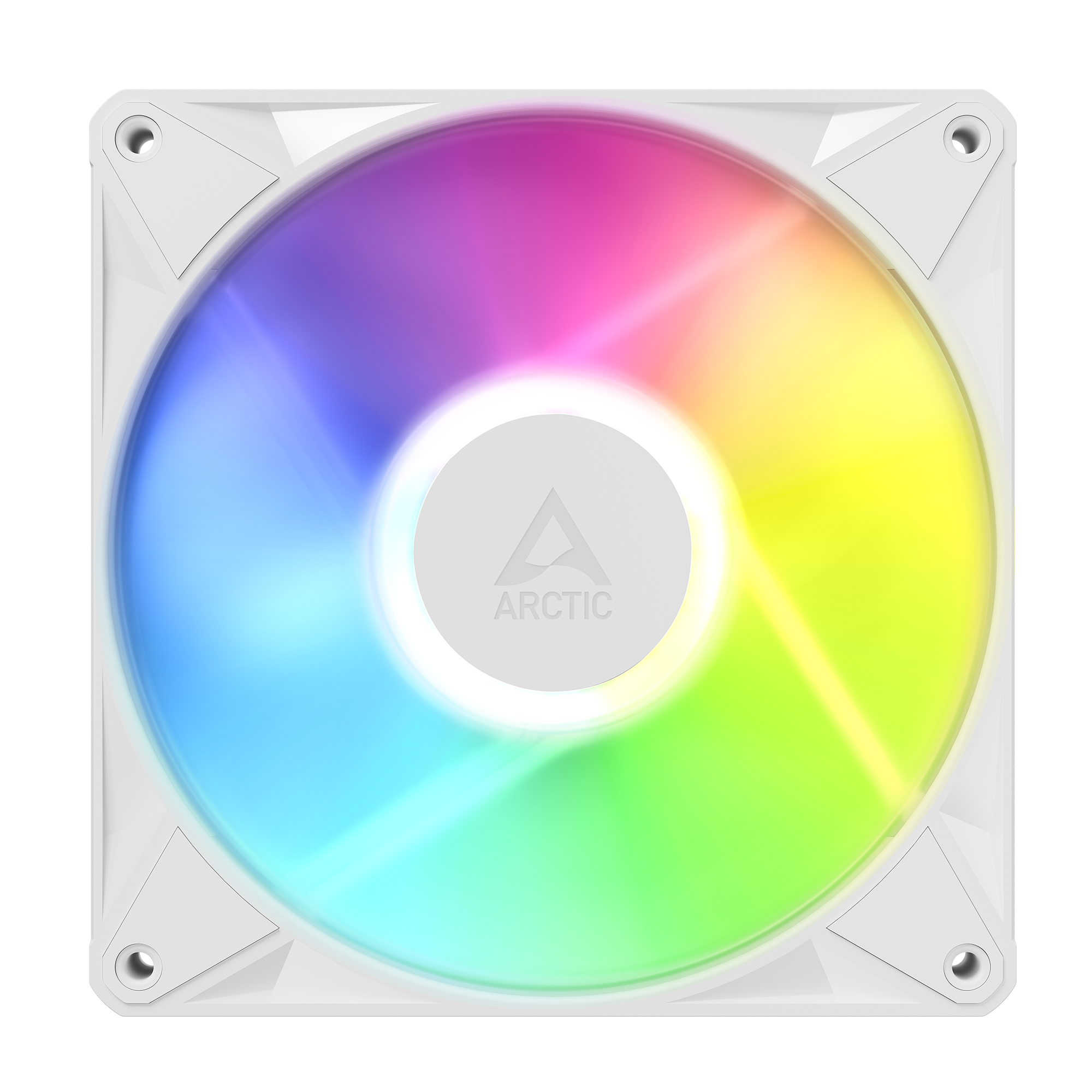 Комплект вентилатори ARCTIC BioniX P14 A-RGB PWM 140mm Daisy Chain - Бял