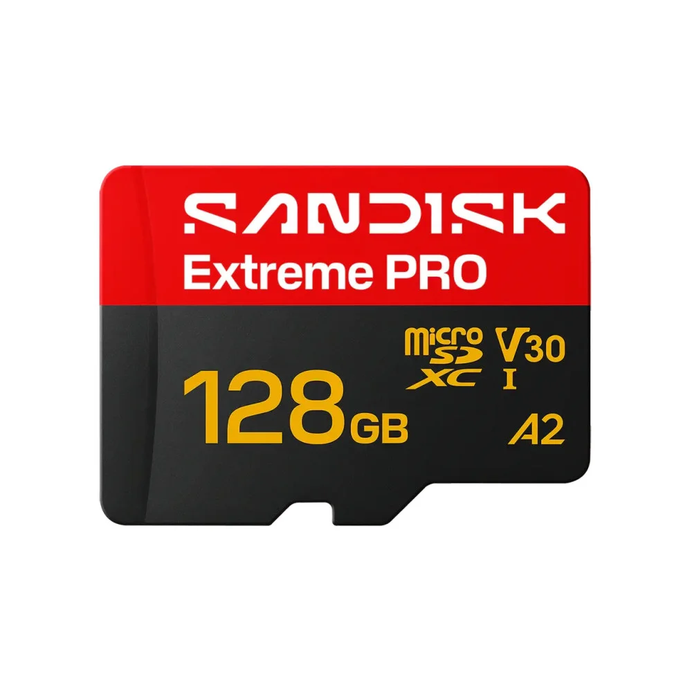 Sandisk карта Extreme Pro uSD microSDXC 128GB, 250MB/s & 120MB/s U3 V30 UHS-I