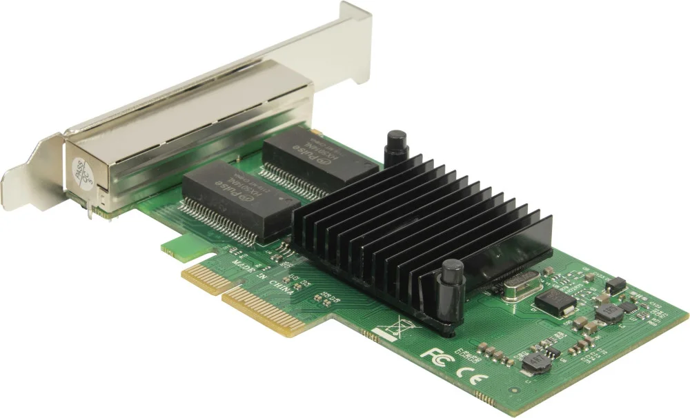 Мрежова карта Inter-Tech Argus ST-7238 PCIe, 4xRJ45 10/100/1000
