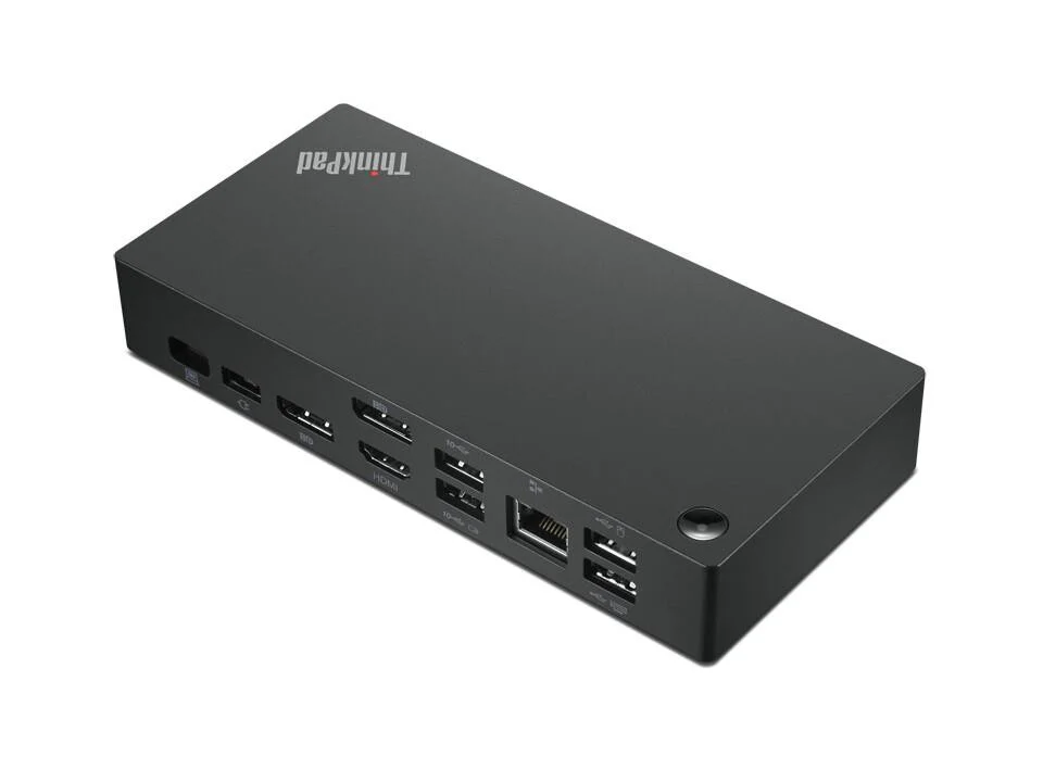 Lenovo Универсална USB-C докинг станция, Dock Gen3 HDMI, 2 X DP, 1 GbE, 90W