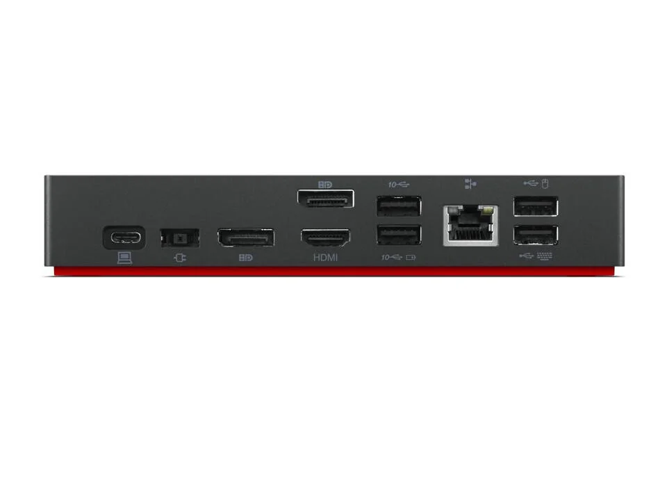 Lenovo Универсална USB-C докинг станция, Dock Gen3 HDMI, 2 X DP, 1 GbE, 90W