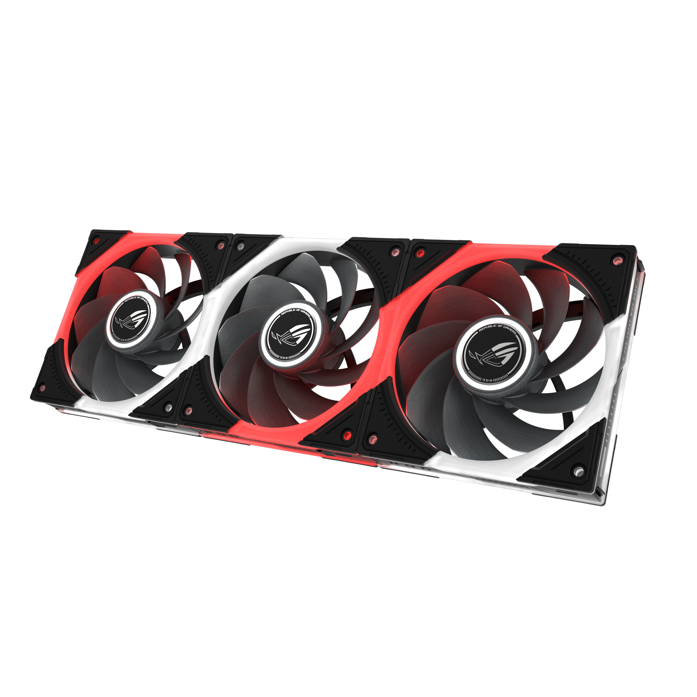 Комплект Вентилатори 3в1 ASUS ROG Eurux GR120 ARGB Reverse Black Edition