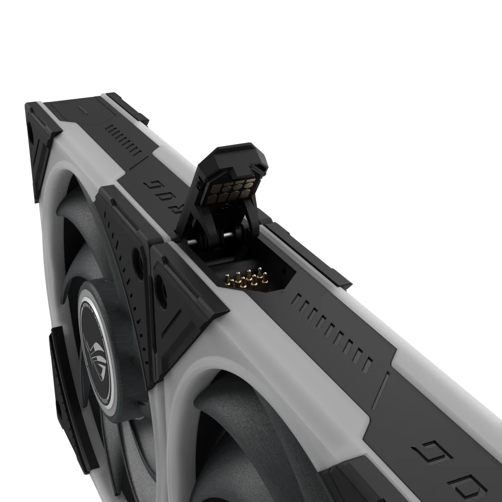Комплект Вентилатори 3в1 ASUS ROG Eurux GR120 ARGB Reverse Black Edition