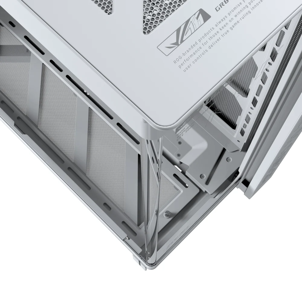 Кутия ASUS ROG CRONOX ARGB E-ATX Mid-Tower - White