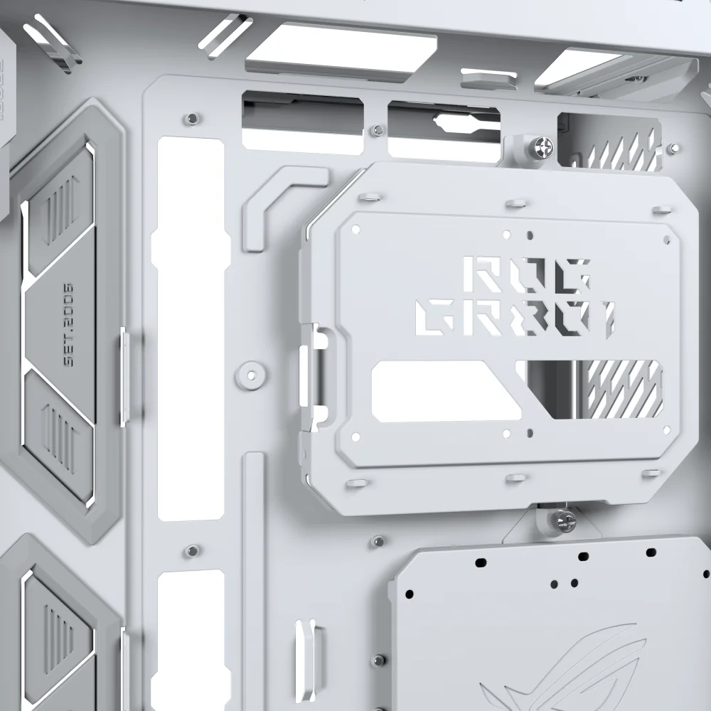 Кутия ASUS ROG CRONOX ARGB E-ATX Mid-Tower - White