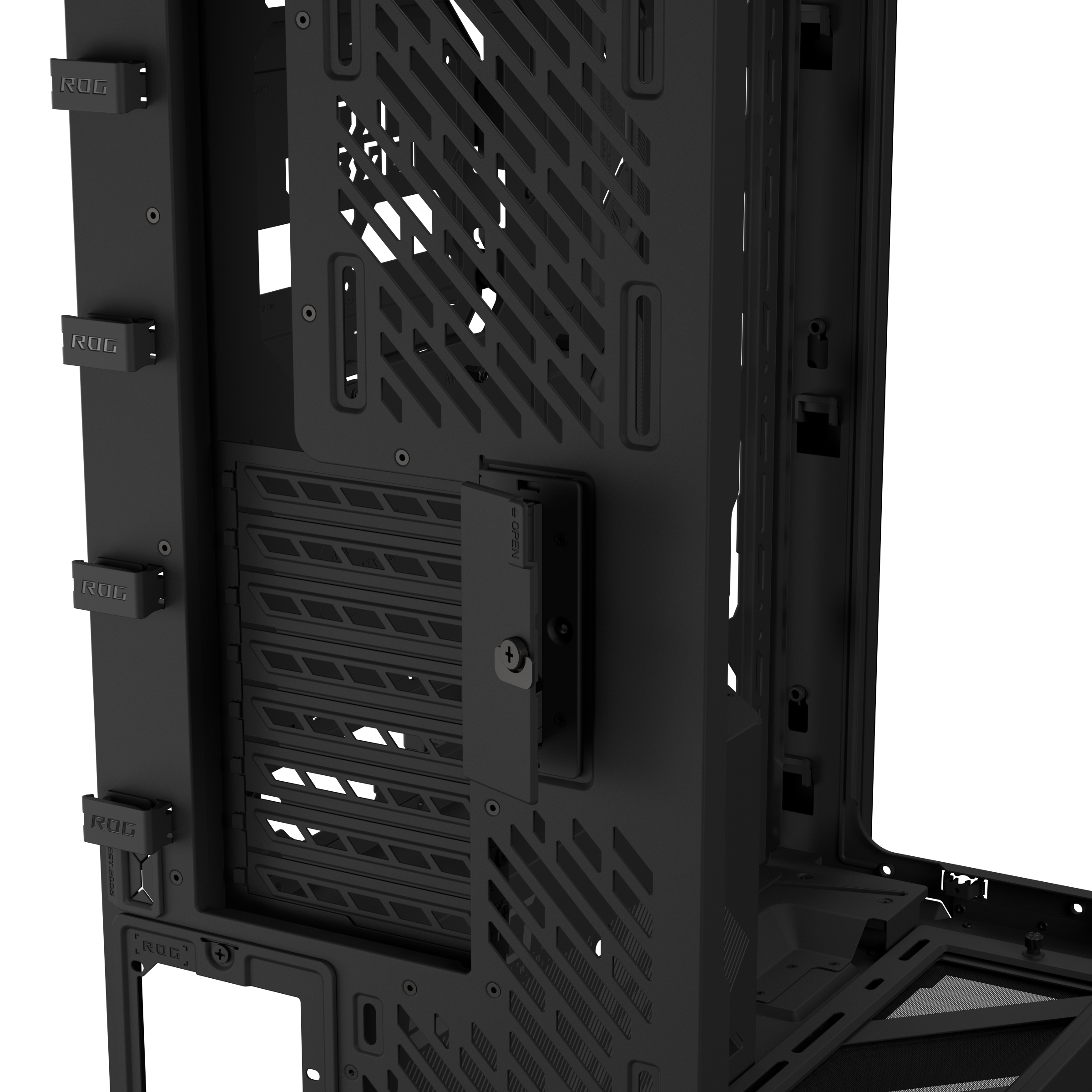 Кутия ASUS ROG CRONOX ARGB E-ATX Mid-Tower - Black