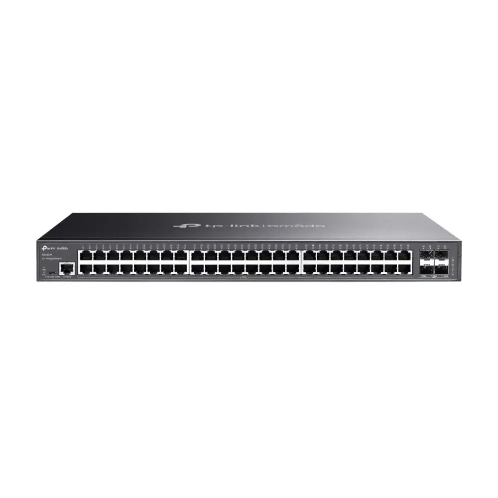 Суич TP-Link Switch Omada SG3452X - 48 Ports - 3x GE (10/100/1000) - 4x SFP+
