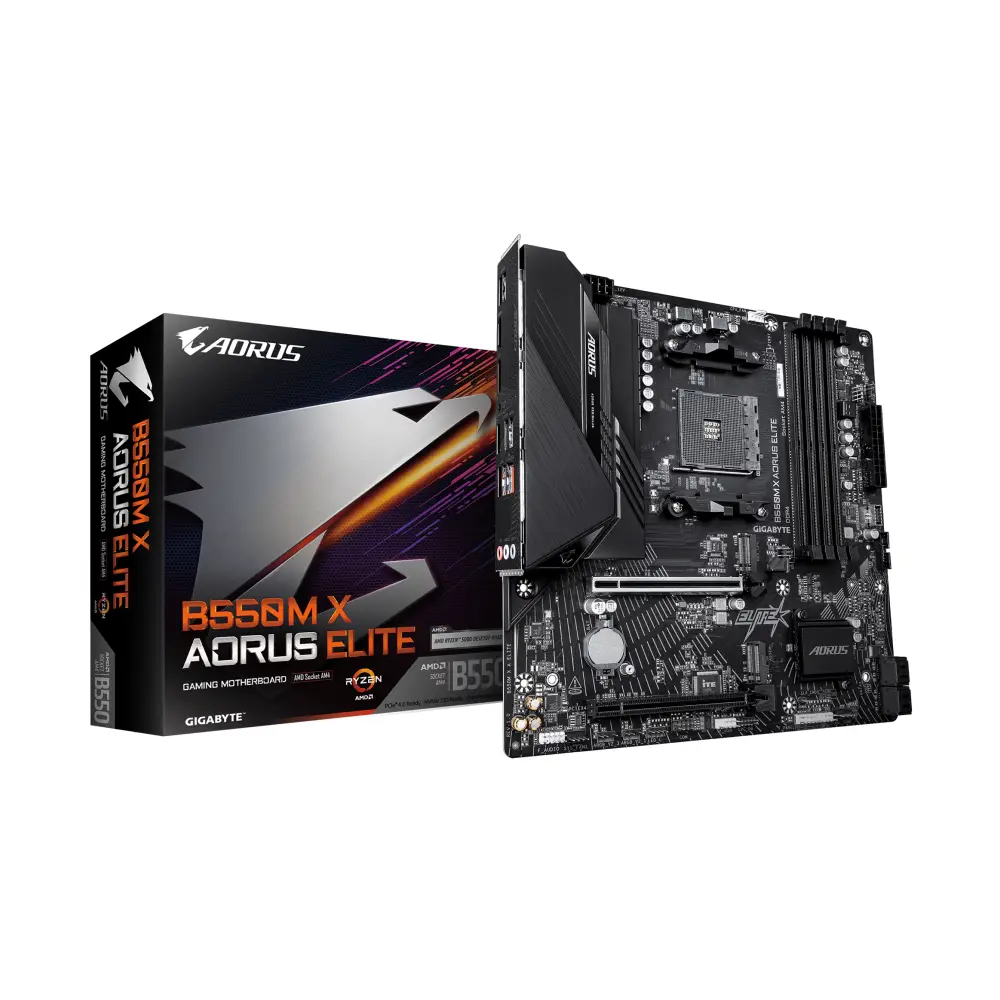 Дънна платка Gigabyte B550M X AORUS ELITE AM4