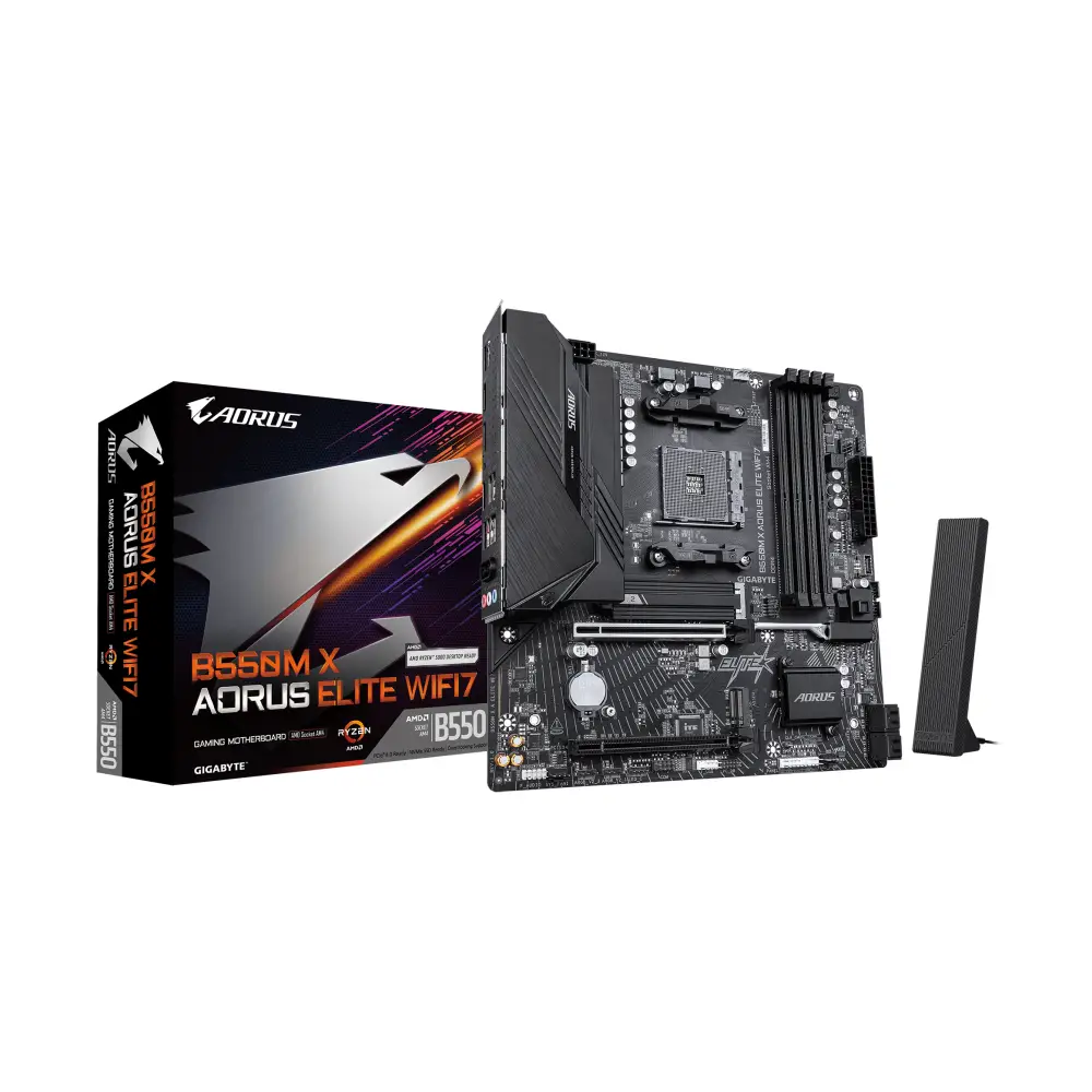 Дънна платка Gigabyte B550M X AORUS ELITE WIFI7 AM4