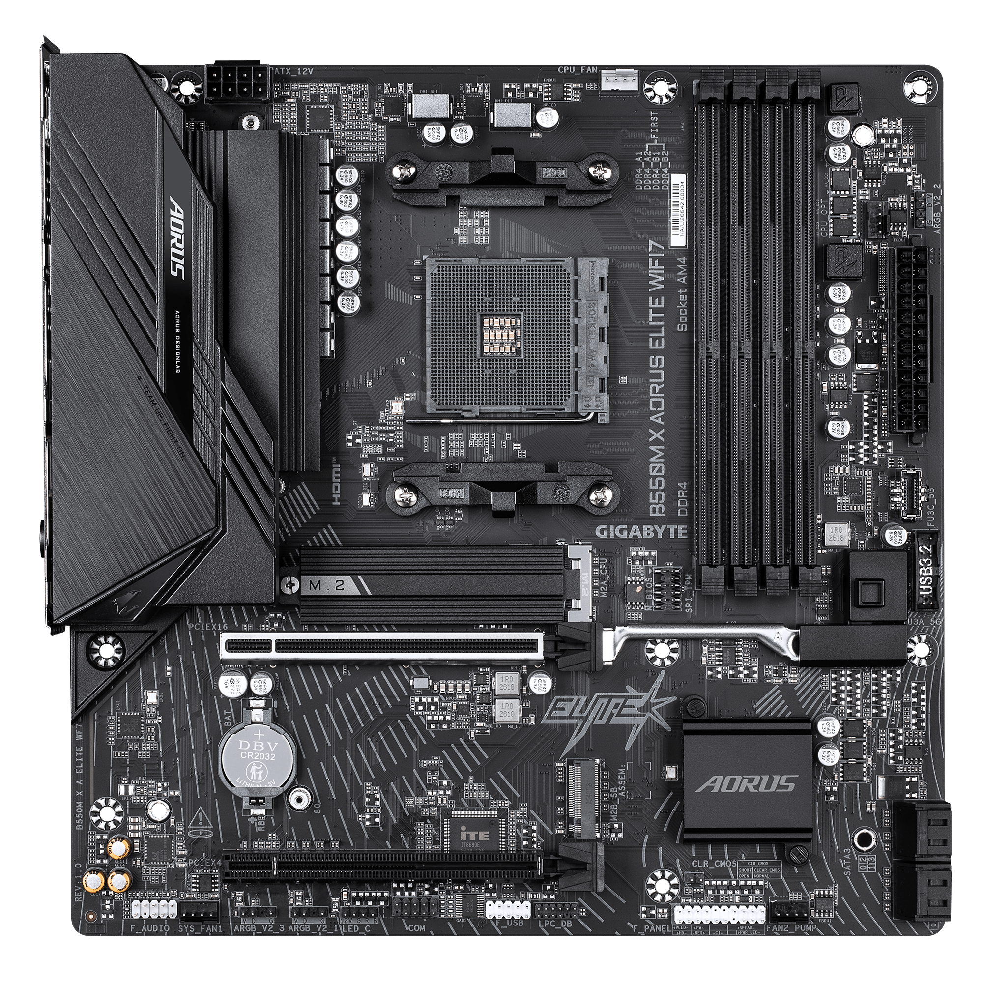 Дънна платка Gigabyte B550M X AORUS ELITE WIFI7 AM4