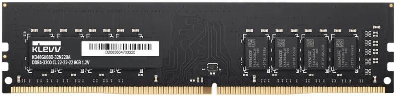 Памет KLEVV 8GB (1x8GB) DDR4 3200MHz UDIMM CL22 BULK - KD48GU880-32N2200