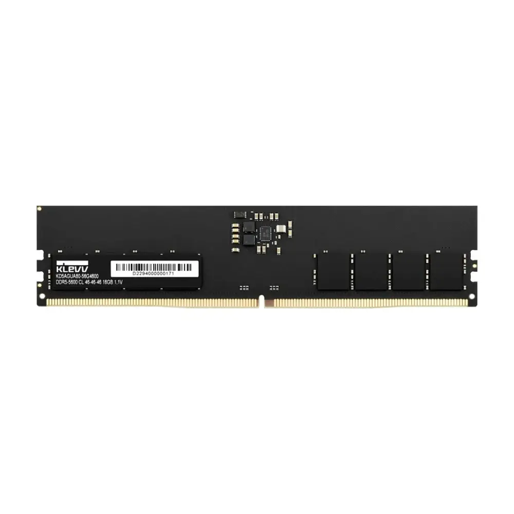 Памет Klevv 16GB (1x16GB) DDR5 5600MHz UDIMM CL46 - KD5AGUA80-56G460A