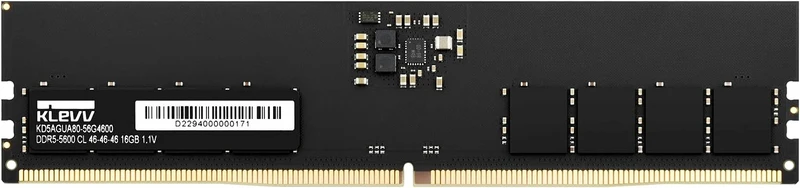 Памет Klevv 16GB (1x16GB) DDR5 5600MHz UDIMM CL46 - KD5AGUA80-56G460A