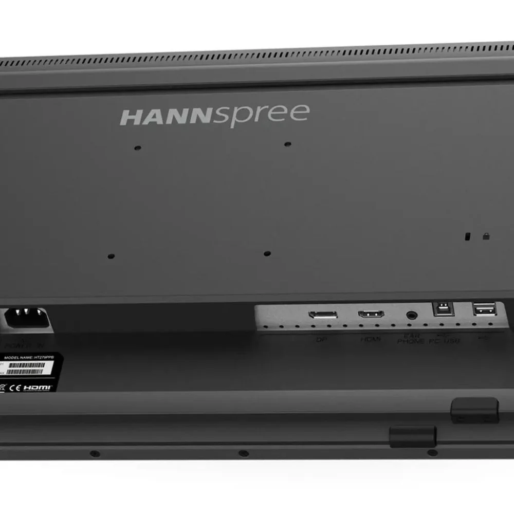 Тъч монитор HANNSPREE HT279PPB, LED, 27 inch, Wide, Full HD, HDMI, DP, Черен