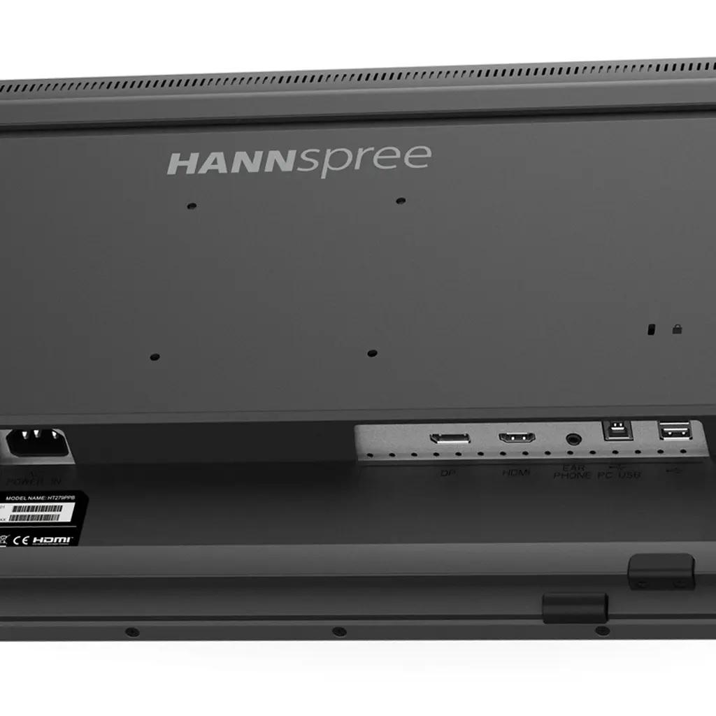 Тъч монитор HANNSPREE HT279PPB, LED, 27 inch, Wide, Full HD, HDMI, DP, Черен
