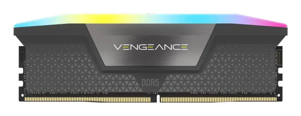 Памет Corsair Vengeance RGB 16GB (2x8GB) DDR5 5200MHz 288-pin DIMM CL40 XMP - CMH16GX5M2B5200Z40