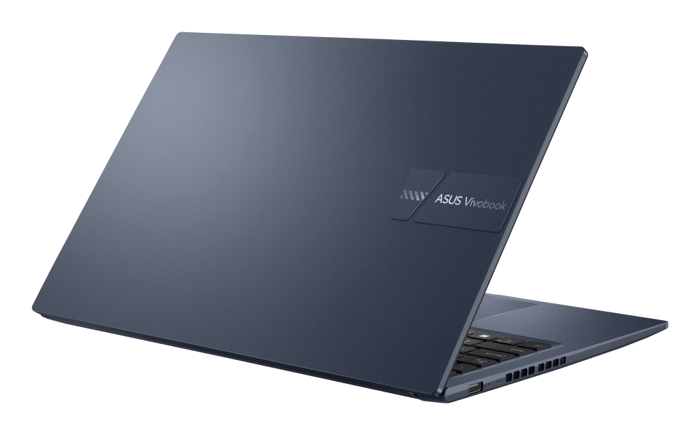 Лаптоп Asus Vivobook M1502XA-BQ012NA, AMD Ryzen 7 7840HS 3.8GHz, 15.6 "FHD (1920X1080) 16:9, 8GB DDR5 (on BD), 512 GB SSD,Backlit Keyboard, NO OS, Quiet Blue, no adapter - 90NB19L1-M00380
