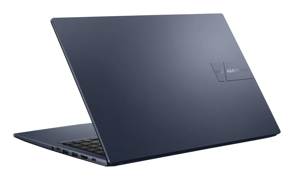 Лаптоп Asus Vivobook M1502XA-BQ012NA, AMD Ryzen 7 7840HS 3.8GHz, 15.6 "FHD (1920X1080) 16:9, 8GB DDR5 (on BD), 512 GB SSD,Backlit Keyboard, NO OS, Quiet Blue, no adapter - 90NB19L1-M00380