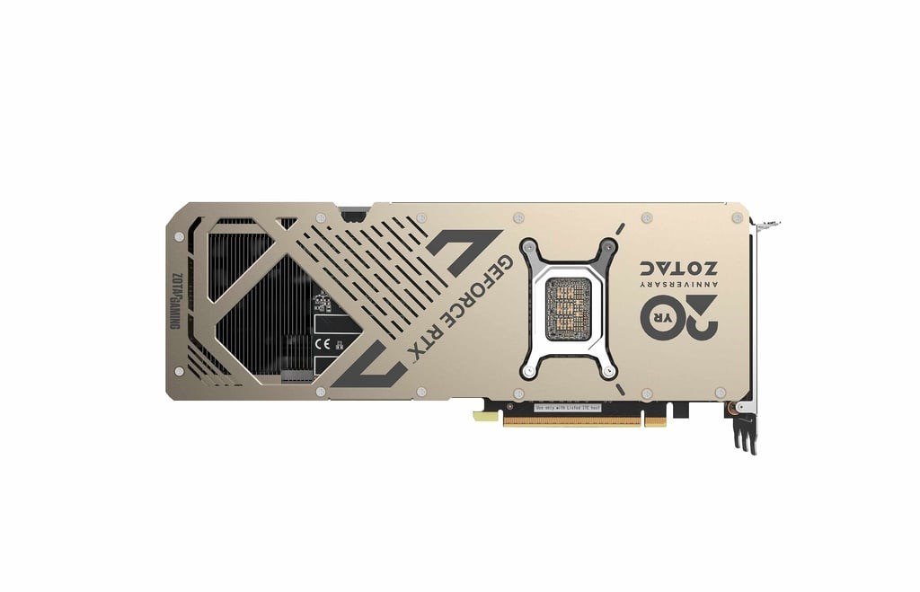Видео карта ZOTAC GAMING GeForce RTX 5080 SOLID Core OC 20th Anniversary Edition 16GB - ZT-B50800J2S-10P