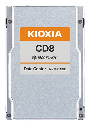 Диск SSD Kioxia CD8-V 800GB 2.5" PCI Express 4.0 NVMe BiCS FLASH TLC - KCD8XVUG800G