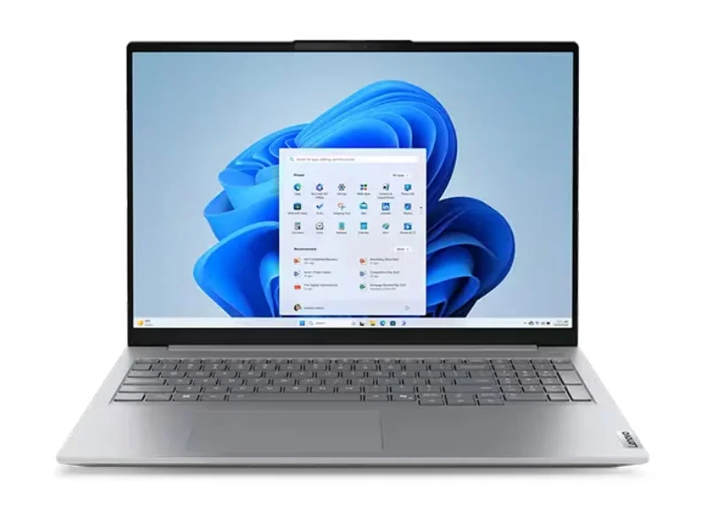 Лаптоп Lenovo ThinkBook 16 G8 IRL, Intel Core 3 100U (up to 3.30GHz, 10MB), 8GB, 256GB SSD, 16" WUXGA (1920x1200) IPS AG,Intel Graphics, WLAN, BT, FPR, 1080P FHD, 3 Cell, Backlit, Luna Grey-Bulgarian, 3Y CCI