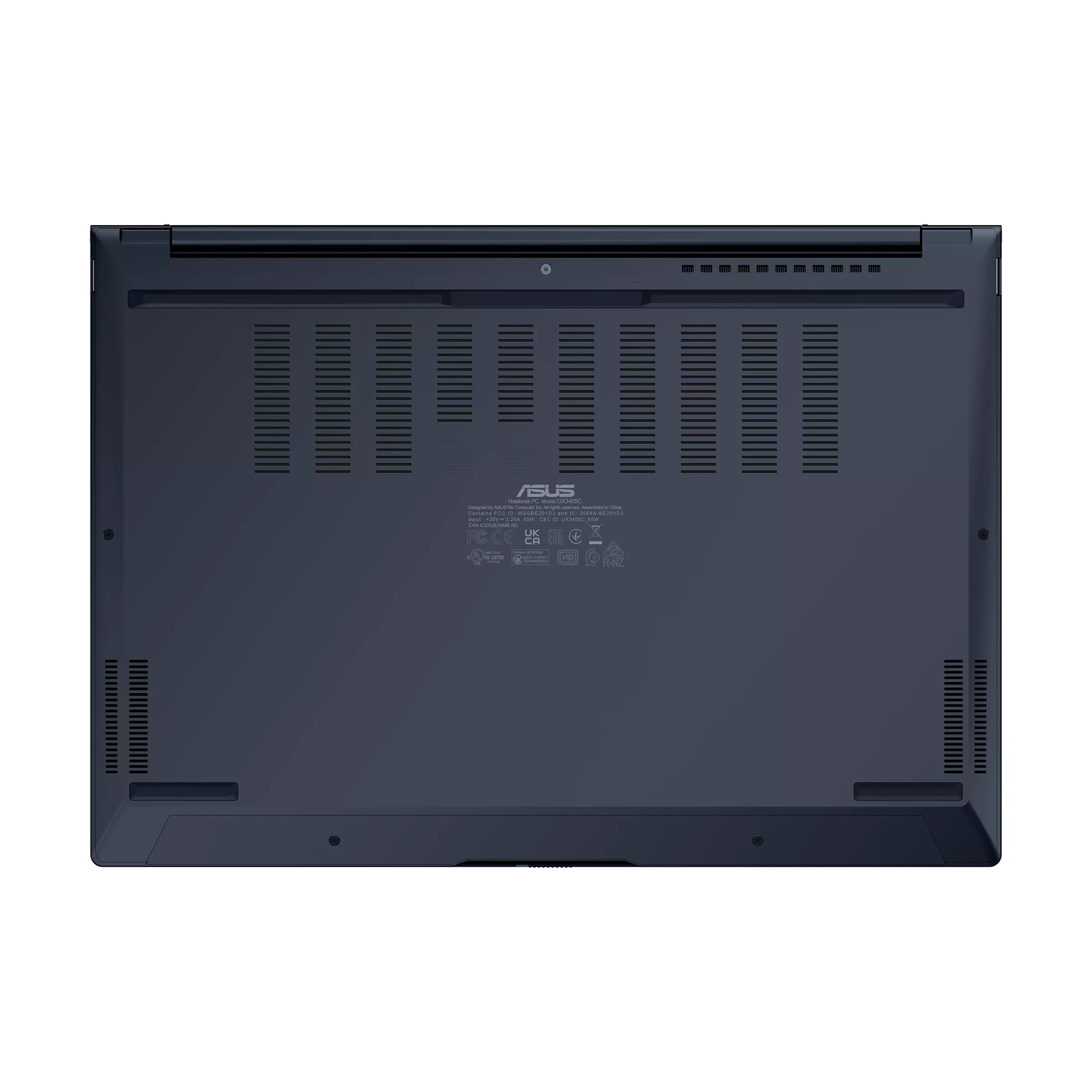 Лаптоп ASUS Zenbook 14 ASUS UX3405CA-ST786X, Intel Core Ultra 9-285H, 32GB LPDDR5X, 1TB M.2 NVMe PCIe 4.0, 14'' 3K OLED 120Hz, Windows 11 PRO, Blue - 90NB14W1-M01M10