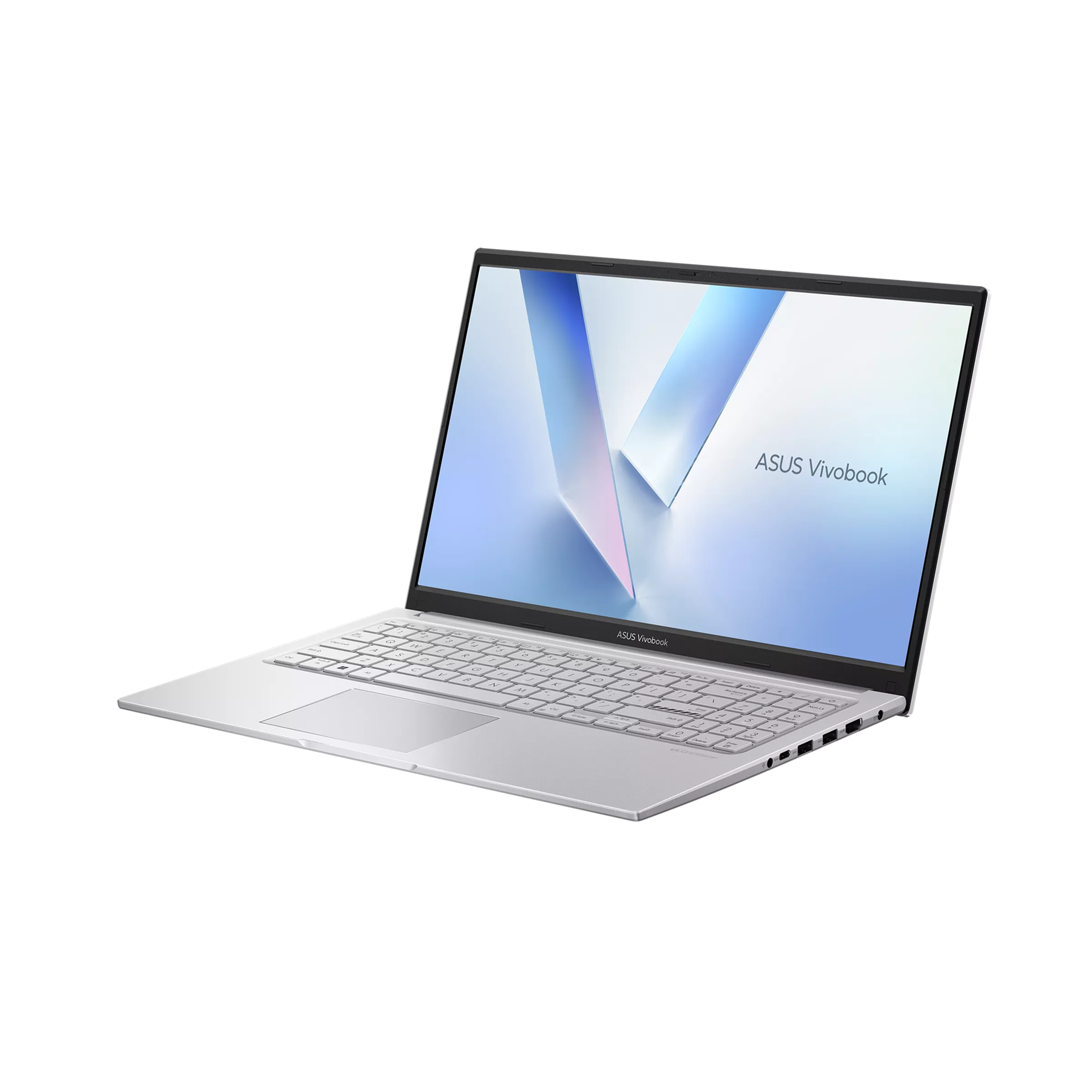 Лаптоп ASUS VIVOBOOK 15 X1504MA-BQ058, INTEL CORE 5 320, 16GB DDR5 RAM, 512GB M.2 NVMe SSD, 15.6'' FHD, SILVER, NO ADAPTER - 90NB17I2-M015X0