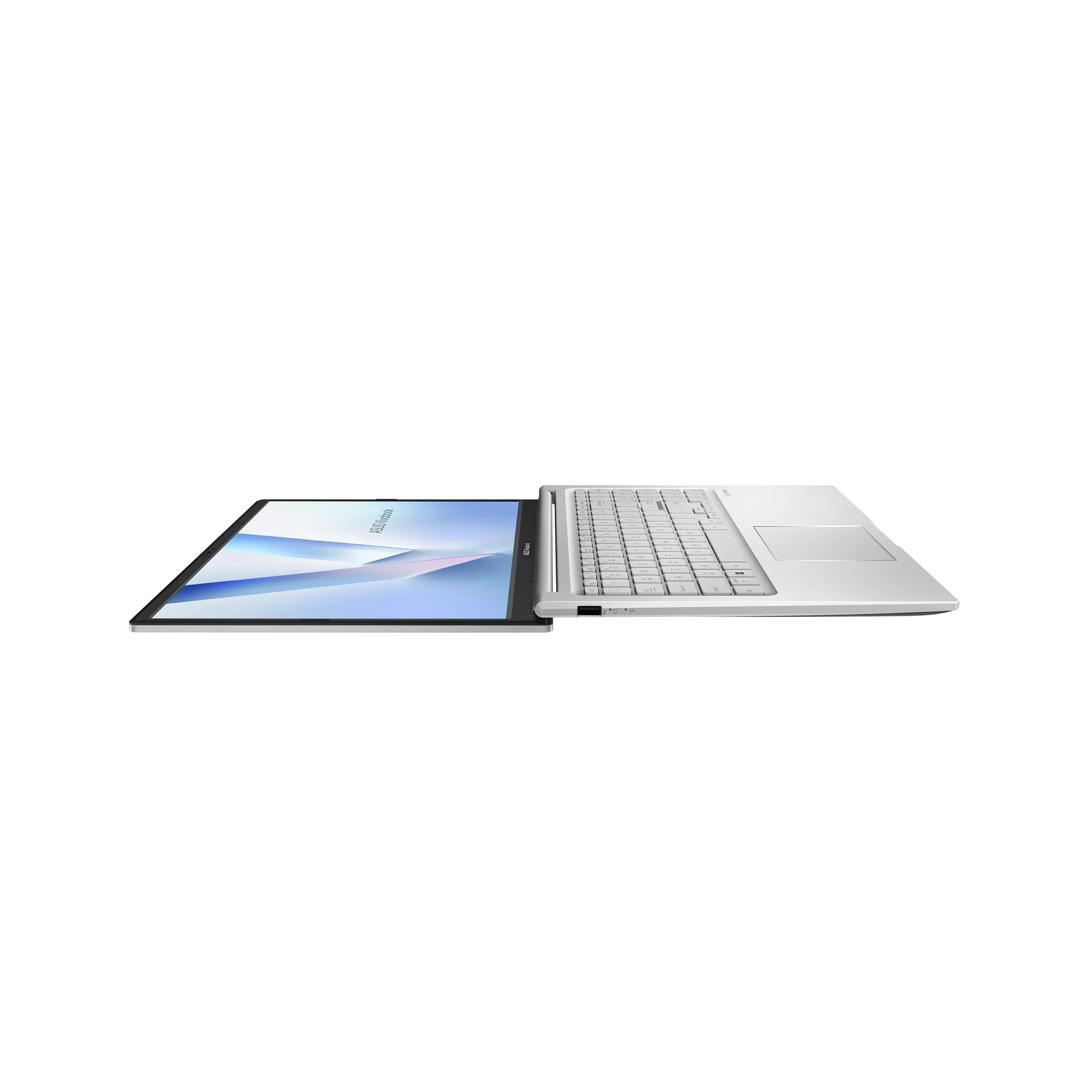 Лаптоп ASUS VIVOBOOK 15 X1504MA-BQ058, INTEL CORE 5 320, 16GB DDR5 RAM, 512GB M.2 NVMe SSD, 15.6'' FHD, SILVER, NO ADAPTER - 90NB17I2-M015X0
