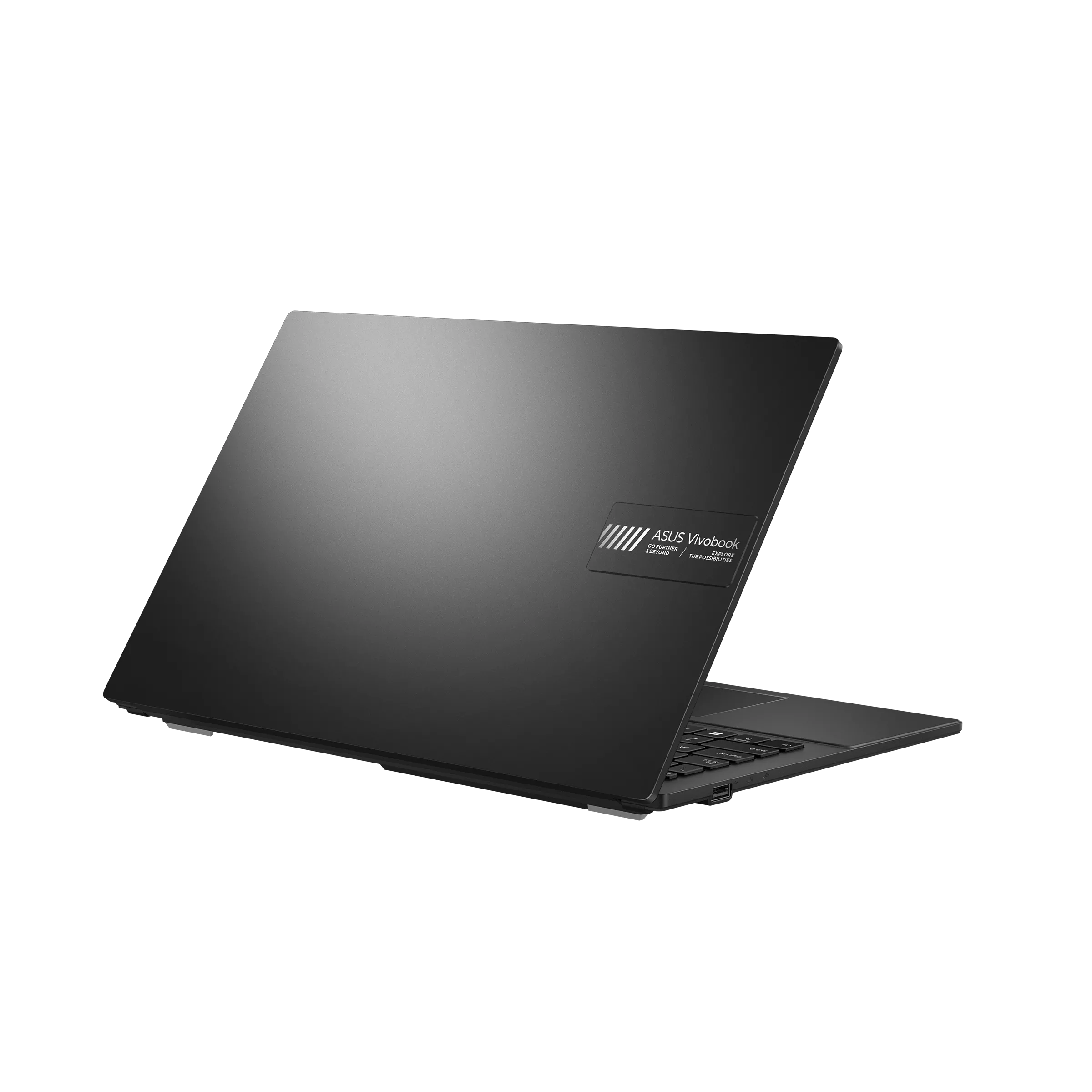 Лаптоп ASUS VIVOBOOK GO 15 E1504FA-BQ2786NA, AMD Ryzen 5 40, 16GB DDR5 RAM, 512GB M.2 NVMe SSD, 15.6'' FHD, BLACK, NO ADAPTER - 90NB07R2-M07H90