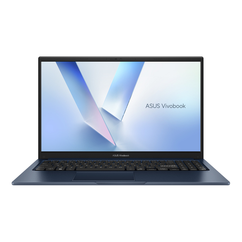Лаптоп ASUS VIVOBOOK 15 X1504MA-BQ203NA, INTEL CORE 5 320, 16GB DDR5 RAM, 512GB M.2 NVMe SSD, 15.6'' FHD, NO ADAPTER, BLUE - 90NB17I1-M00TJ0