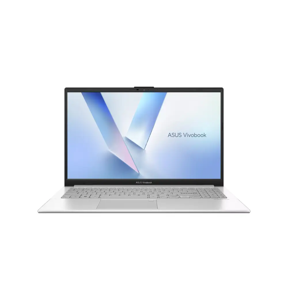 Лаптоп ASUS VIVOBOOK GO 15 E1504FA-BQ2871NA, AMD Ryzen 5 40, 16GB DDR5 RAM, 512GB M.2 NVMe SSD, 15.6'' FHD, SILVER, NO ADAPTER - 90NB0ZR1-M07H80