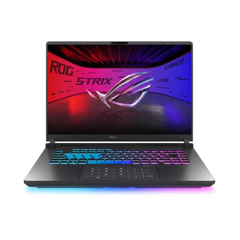 Лаптоп ASUS ROG STRIX G16 G615LP-TS222W, INTEL ULTRA 9 290HX Plus, 32GB DDR5 RAM, 1TB M.2 NVMe SSD, Nvidia GeForce RTX 5070 8GB, 16'' IPS 2.5K 300Hz, Windows 11 Home, Gray - 90NR0LN1-M00A50