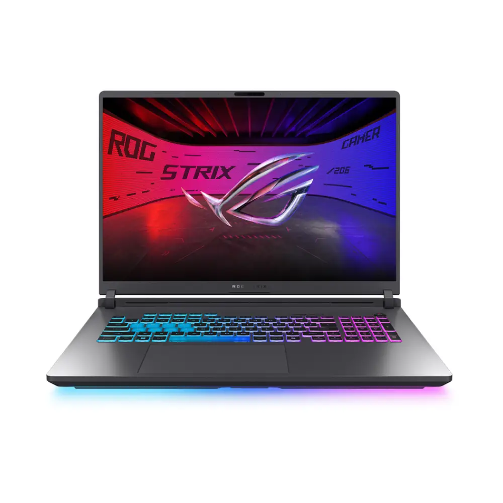 Лаптоп ASUS ROG STRIX G16 G615LM-TS275, INTEL ULTRA 9 290HX Plus, 32GB DDR5 RAM, 1TB M.2 NVMe, Nvidia GeForce RTX 5060 8GB, 16'' IPS 2.5K 300Hz, Gray - 90NR0LJ1-M00CE0