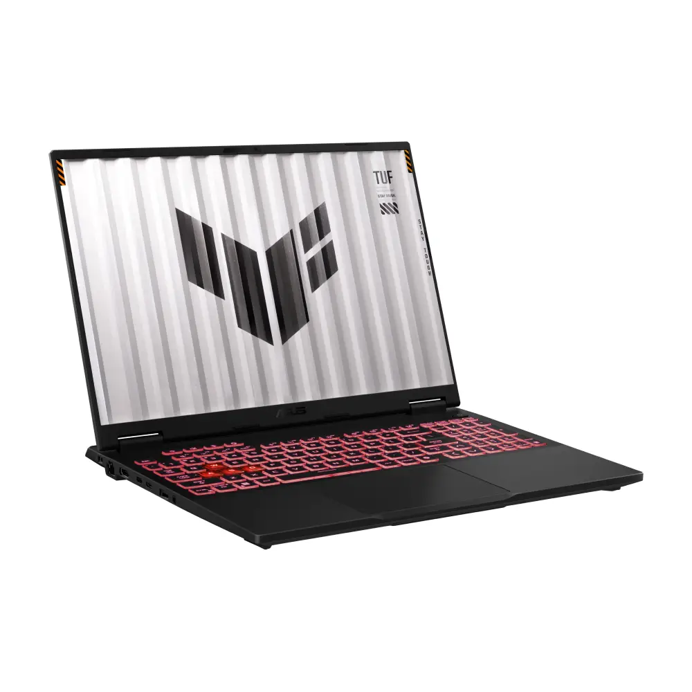 Лаптоп ASUS TUF GAMING A16 FA608UP-RV018, AMD Ryzen 7 260, 16GB DDR5 RAM, 1TB M.2 NVMe SSD, Nvidia GeForce RTX 5070 8GB, 16'' IPS WUXGA 165Hz, No OS, Gray - 90NR0KT1-M00C60