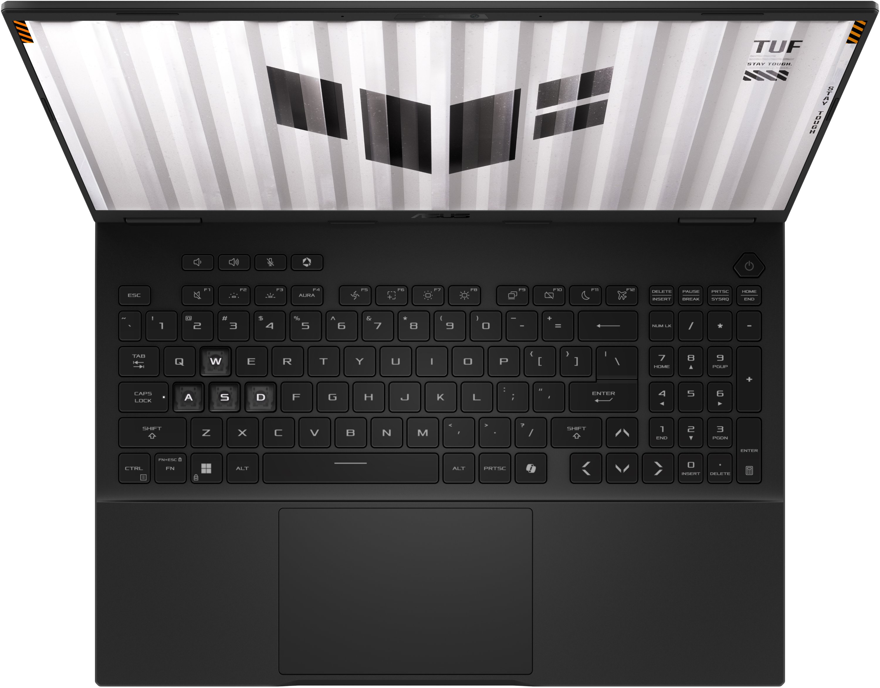 Лаптоп ASUS TUF GAMING A16 FA608UP-RV018, AMD Ryzen 7 260, 16GB DDR5 RAM, 1TB M.2 NVMe SSD, Nvidia GeForce RTX 5070 8GB, 16'' IPS WUXGA 165Hz, No OS, Gray - 90NR0KT1-M00C60