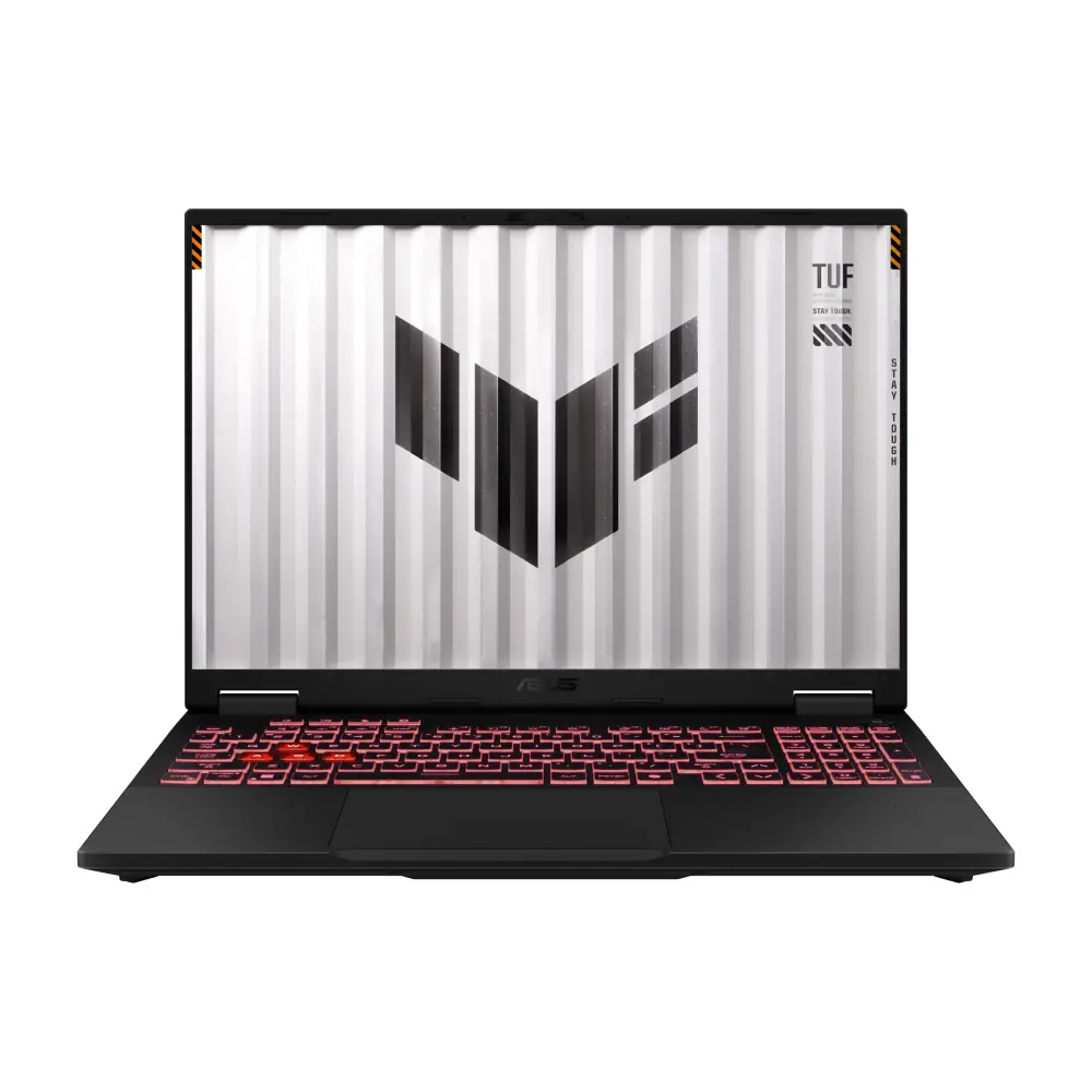 Лаптоп ASUS TUF GAMING A16 FA608UP-RV018, AMD Ryzen 7 260, 16GB DDR5 RAM, 1TB M.2 NVMe SSD, Nvidia GeForce RTX 5070 8GB, 16'' IPS WUXGA 165Hz, No OS, Gray - 90NR0KT1-M00C60