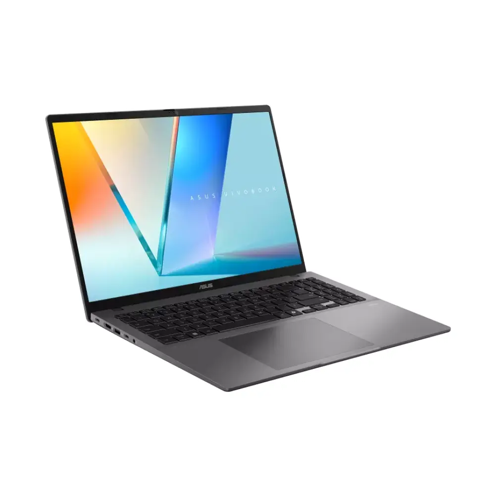 Лаптоп ASUS VIVOBOOK S16 S3607CA-RP036NA, Intel Core Ultra 7 255H, 16GB DDR5 RAM, 1TB M.2 NVMe SSD, 16'' IPS WUXGA 144Hz, GRAY, NO ADAPTER - 90NB16I2-M00CJ0